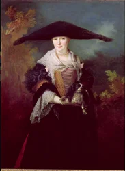 La Belle Strasbourgeoise, possibly the nuptial portrait of the artist